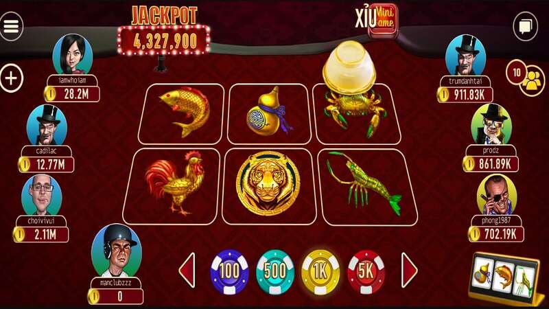 Game Bầu Cua Tôm Cá không giới hạn số lượng thành viên đặt cược