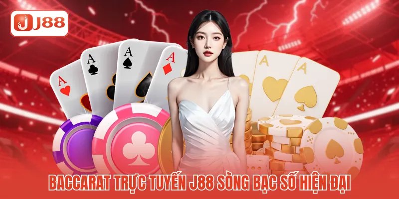 Baccarat trực tuyến J88 sòng bạc số hiện đại 