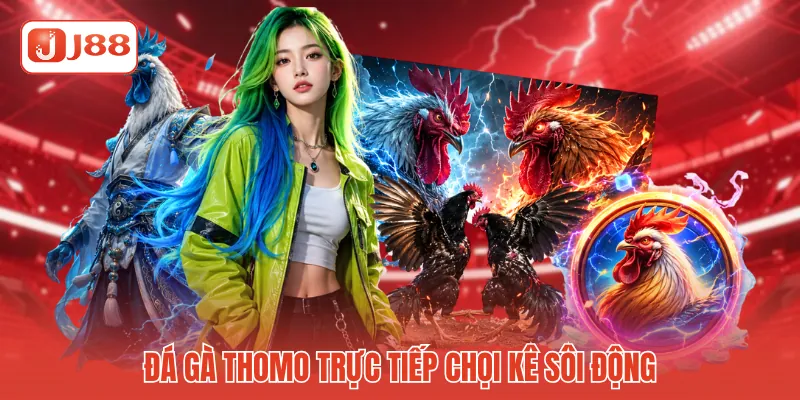 Đá gà Thomo trực tiếp chọi kê sôi động
