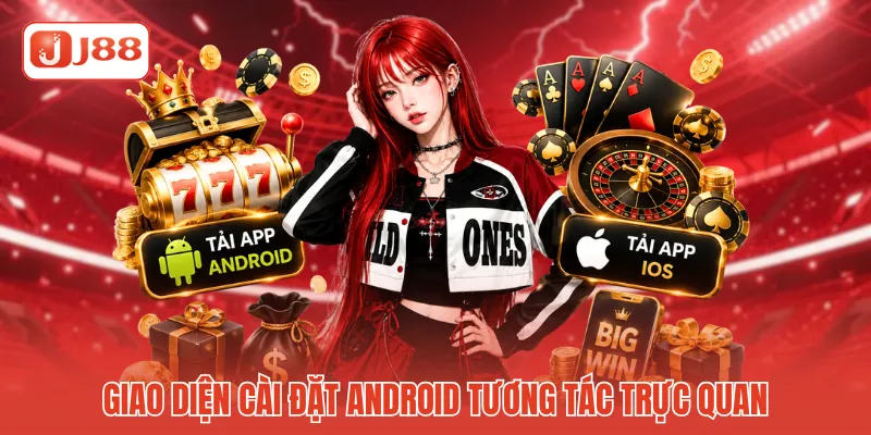 Giao diện cài đặt Android tương tác trực quan