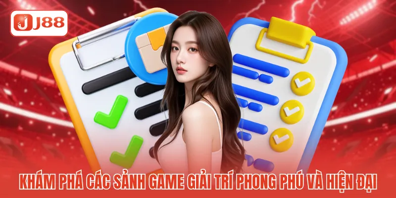 Khám phá các sảnh game giải trí phong phú và hiện đại