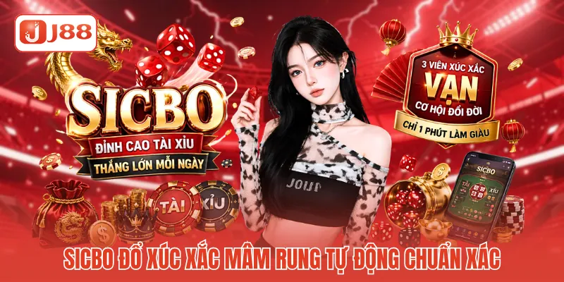 Sicbo đổ xúc xắc mâm rung tự động chuẩn xác