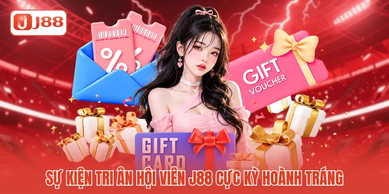 Sự kiện tri ân hội viên J88 cực kỳ hoành tráng